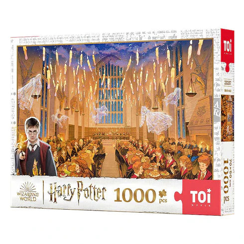 Rompecabezas 1000 Piezas Harry Potter "Gran Comedor" (TOI)