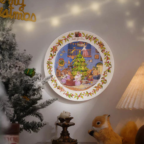 Rompecabezas 3D TOI: Plato Navideño (Christmas Plate) - 85 Piezas Plásticas