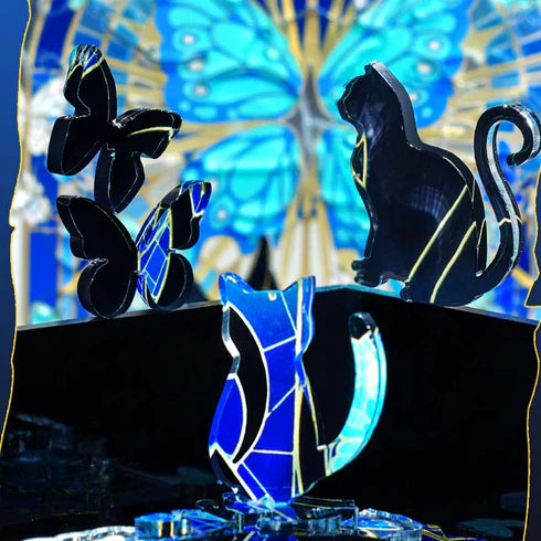 Rompecabezas Acrílico TOI: Shadow Butterfly Dream (23533) - 60 Piezas Góticas