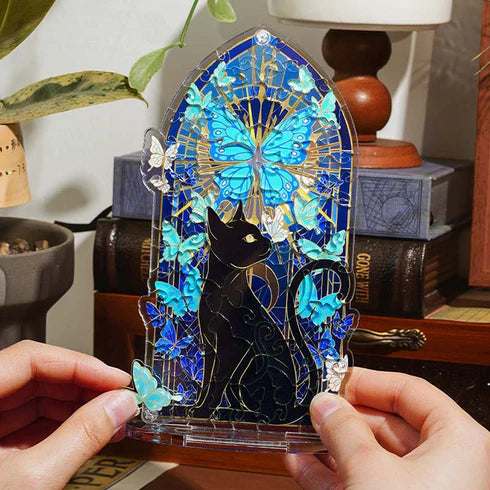 Rompecabezas Acrílico TOI: Shadow Butterfly Dream (23533) - 60 Piezas Góticas