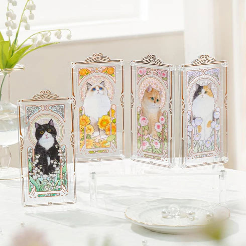 Rompecabezas Caja Sorpresa TOI: Musha Cat - Elegancia Felina en Miniatura (55 Piezas)