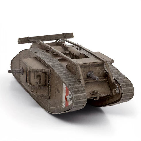 Tanque Británico Mark IV (1ª Guerra Mundial) - Maqueta 3D de Metal (Metal Earth)