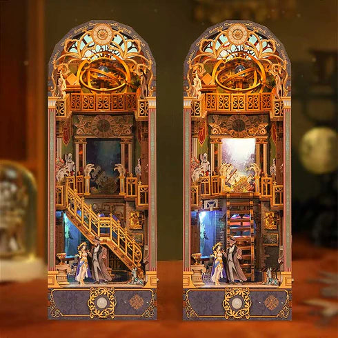 Booknook 3D "Spacetime Museum" - Maqueta Interactiva con Luz y Sensor (Tonecheer)