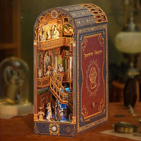 Booknook 3D "Spacetime Museum" - Maqueta Interactiva con Luz y Sensor (Tonecheer)
