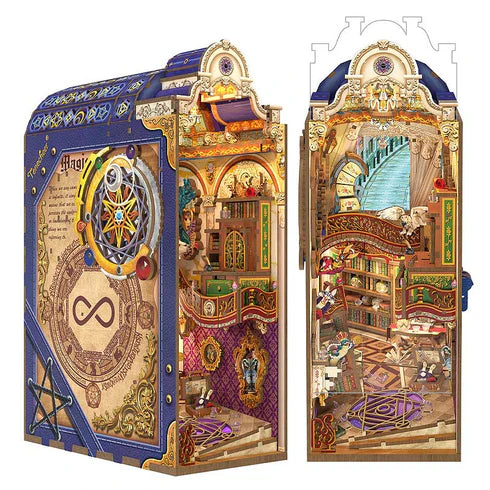 Booknook 3D "Biblioteca Mágica" Interactivo con Luz y Sonido (Tonecheer)
