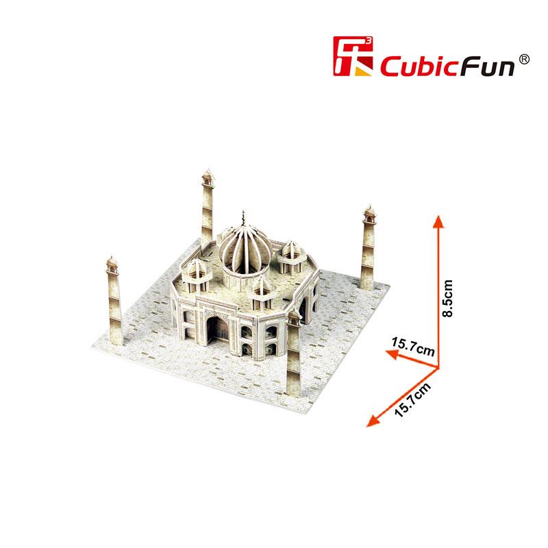 India Taj Mahal Miniatura Armable Puzzle 3D 39 Piezas