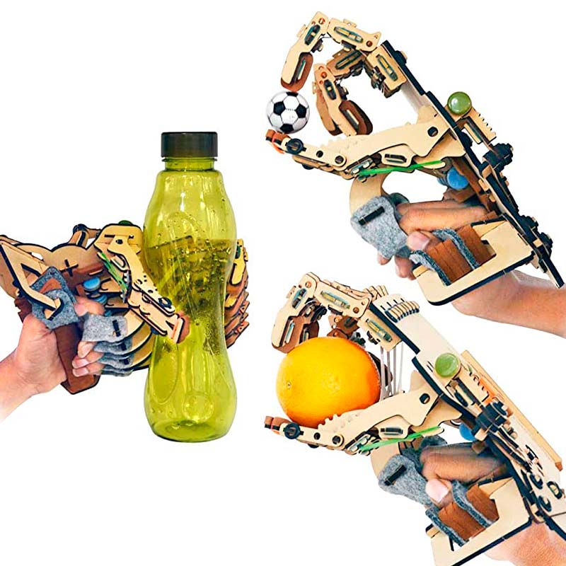 SMARTIVITY - Mano robotica de madera