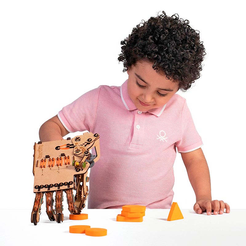 SMARTIVITY - Mano robotica de madera