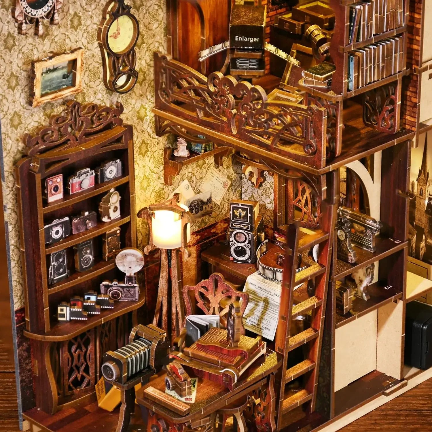 Separador de Libros - Sala oscura de fotografia - Booknook