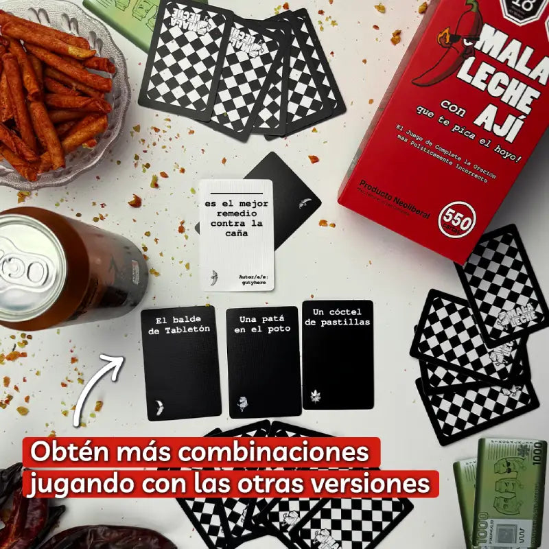 MALA LECHE CON AJÍ: ¡El Juego que te Pica el Hoyo!