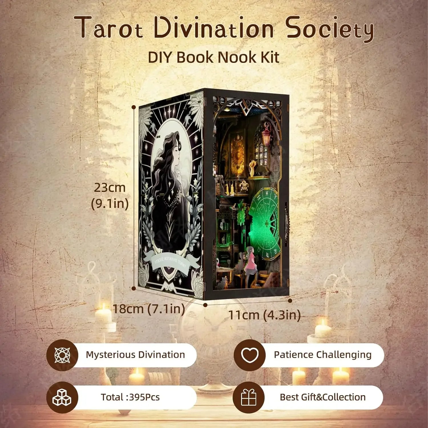 Separador de Libros - Sociedad de Adivinación del Tarot - Booknook