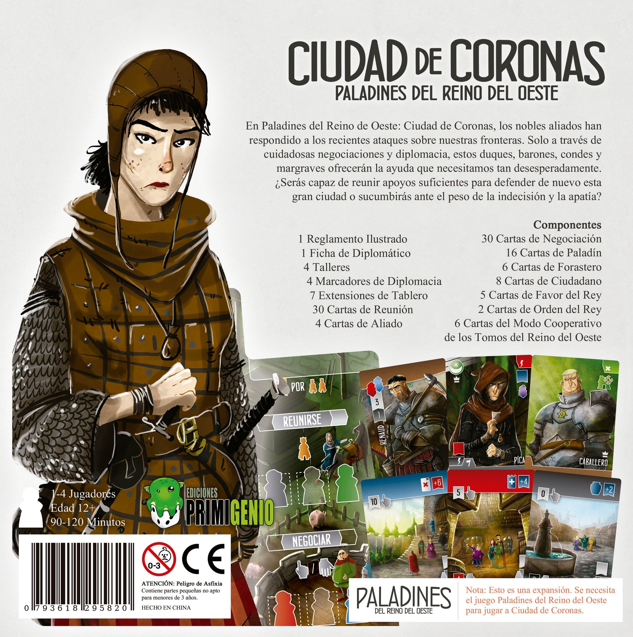 Paladines del Reino del Oeste Ciudad De Coronas