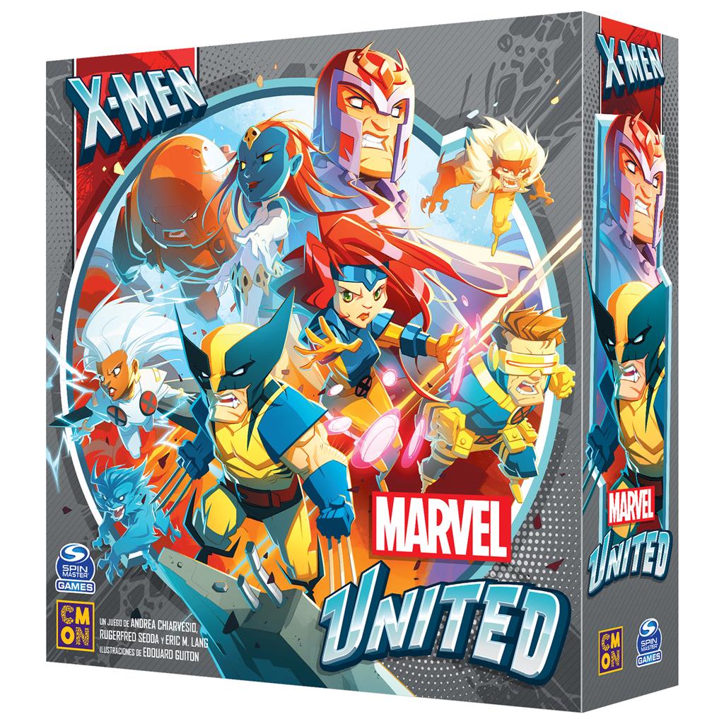 Marvel United: X-Men - Juego de Mesa Cooperativo con Miniaturas