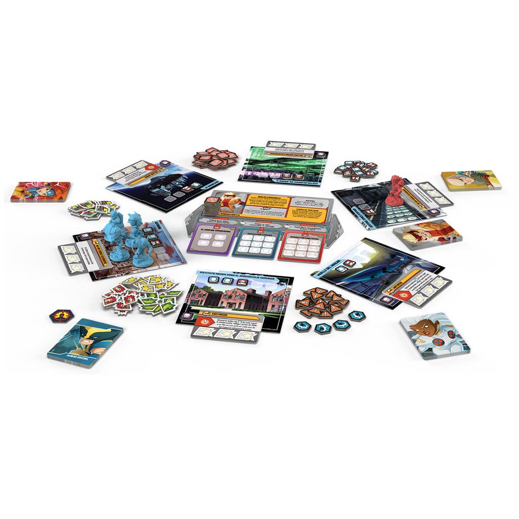 Marvel United: X-Men - Juego de Mesa Cooperativo con Miniaturas