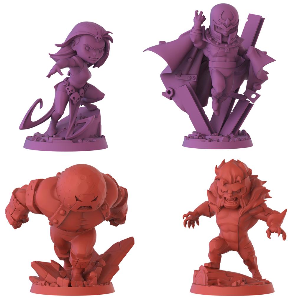 Marvel United: X-Men - Juego de Mesa Cooperativo con Miniaturas