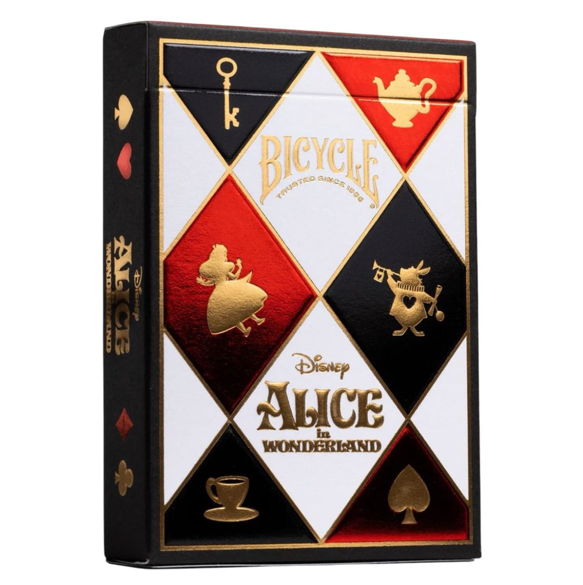 BICYCLE® Alice in Wonderland - Naipes Premium Reina de Corazones