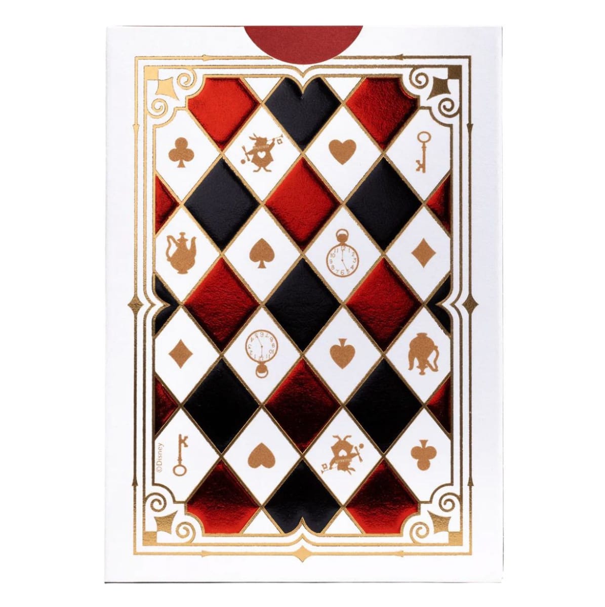 BICYCLE® Alice in Wonderland - Naipes Premium Reina de Corazones