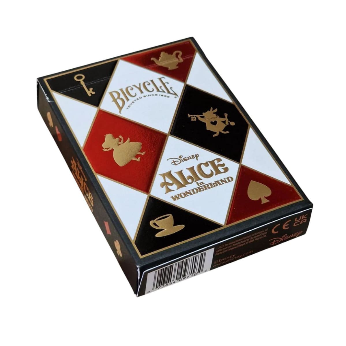 BICYCLE® Alice in Wonderland - Naipes Premium Reina de Corazones