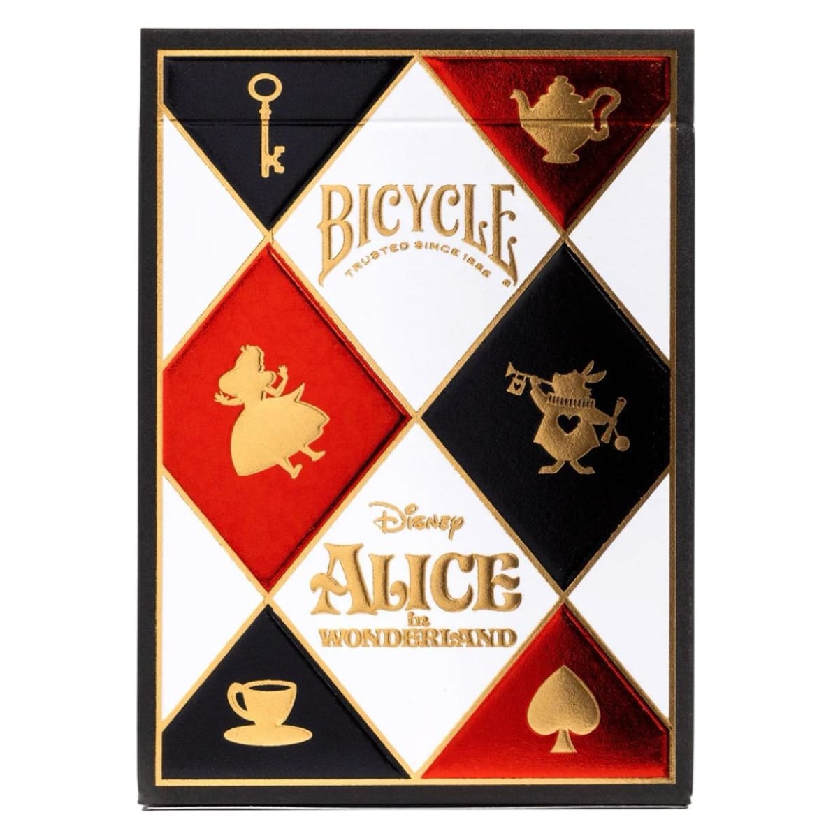 BICYCLE® Alice in Wonderland - Naipes Premium Reina de Corazones