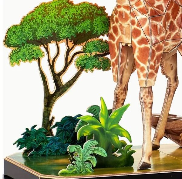 Puzzle 3D Jirafa
