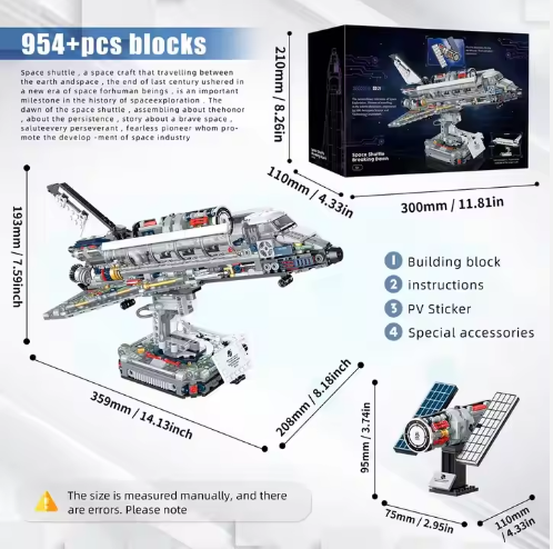 Bloques de Construcción del Espacio - Transbordador