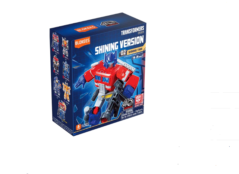 Figures Transformers Shining Version 02 Shining 1985 Caja 6 Figuras Al Azar
