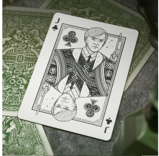 Juego De Cartas Theory11  De Harry Potter Green  Ravenclaw