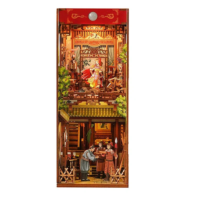 Booknook Oda a Mulán Tonecheer, separador de libros 3D de madera - vista 4