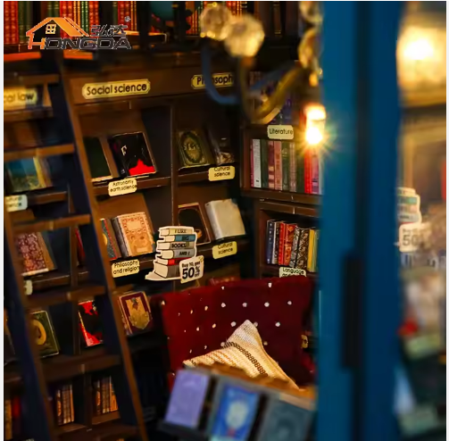 Libreria Del Alma - Separador de Libros Armable - Booknook M2314