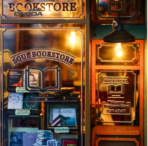 Libreria Del Alma - Separador de Libros Armable - Booknook M2314