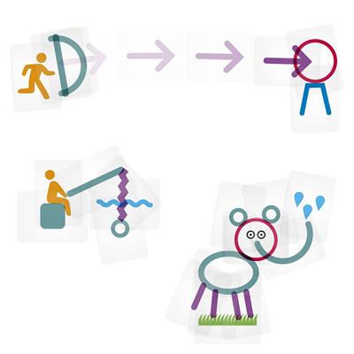 Imagine Family - Juego de Mesa Creativo con Cartas Transparentes