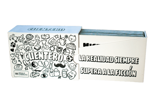 Cuentero - Juego de Cartas para Contar Historias y Descubrir al Mentiroso