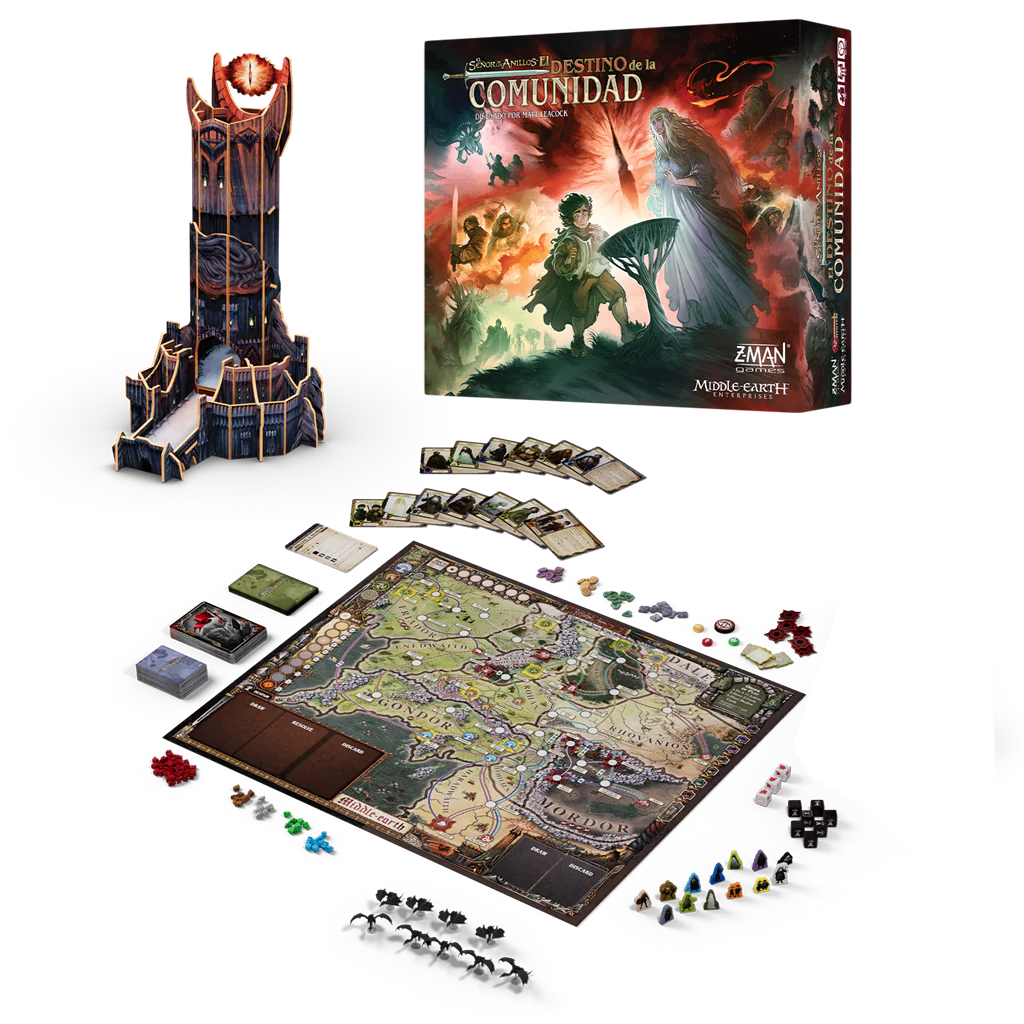 El Señor de los Anillos: Destino de la Comunidad - Juego de Mesa Cooperativo
