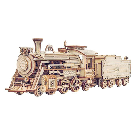 Prime Steam Tren Express - Rompecabezas 3D - Maqueta de Madera Rolife