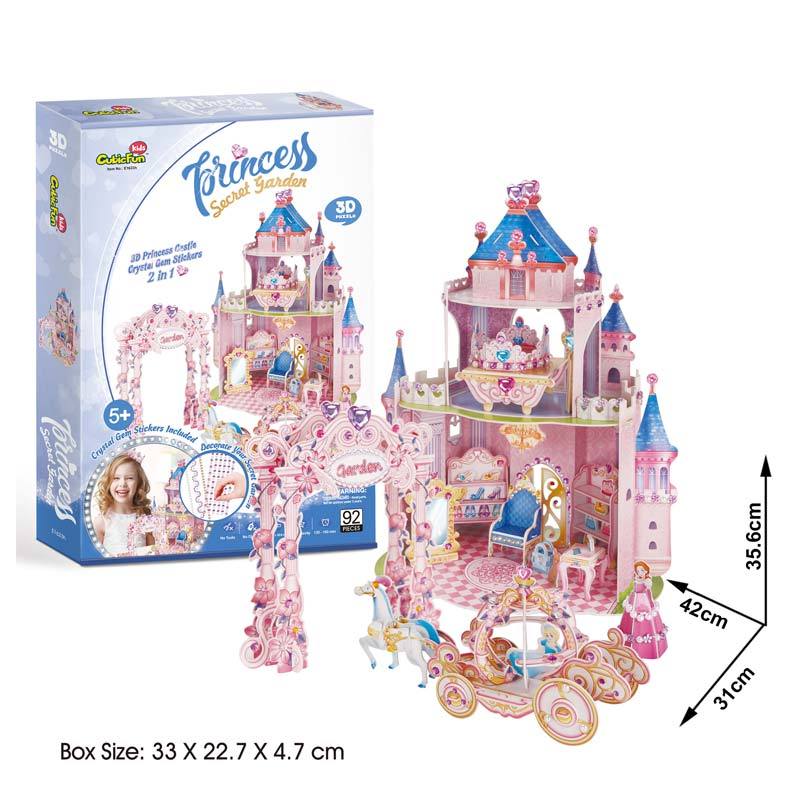 CASTILLO PRINCESA JARDIN SECRETO