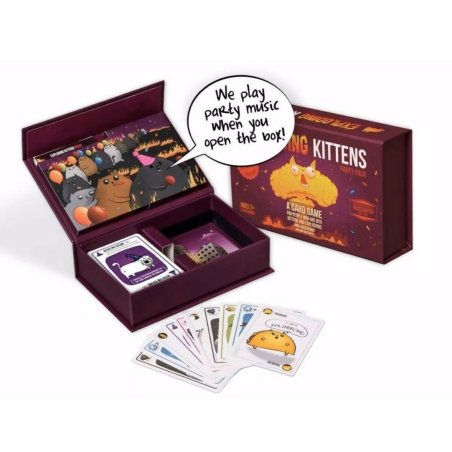 Exploding Kittens: Party Pack - Juego de Cartas para Grupos Grandes