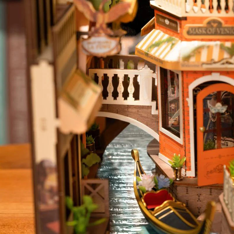 Booknook 3D "Romantic Venice" - Maqueta para Armar (Robotime)