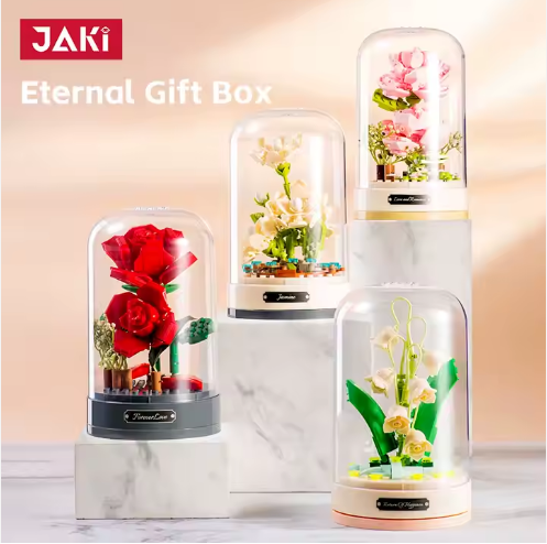 Flor Blanca- Caja Musical Botánica Floral