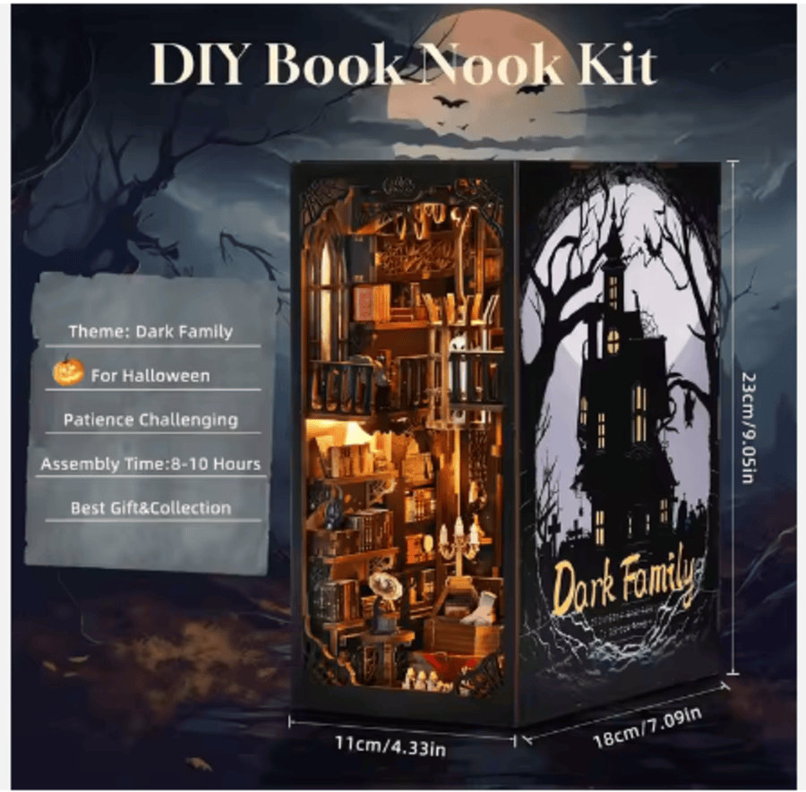 Separador de Libros - Dark Family - Booknook