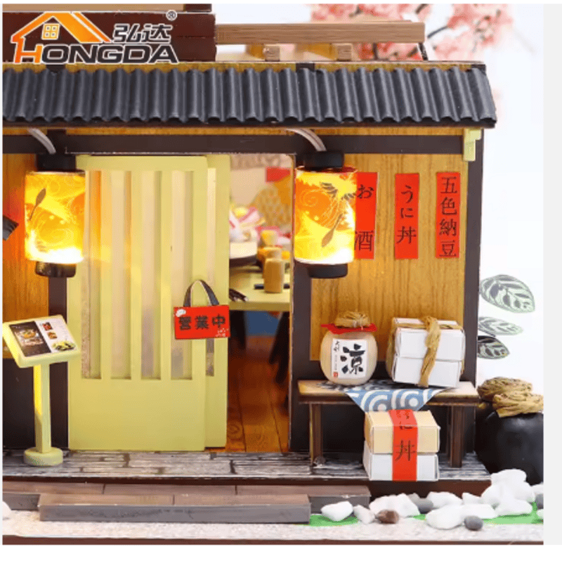 Casa Miniatura DIY “Tienda de Sushi”