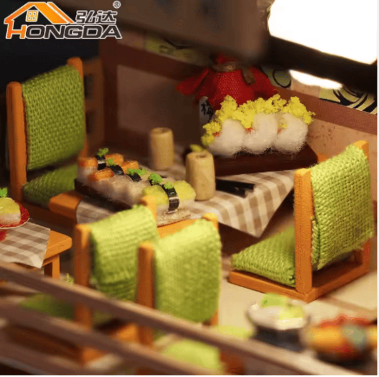 Casa Miniatura DIY “Tienda de Sushi”