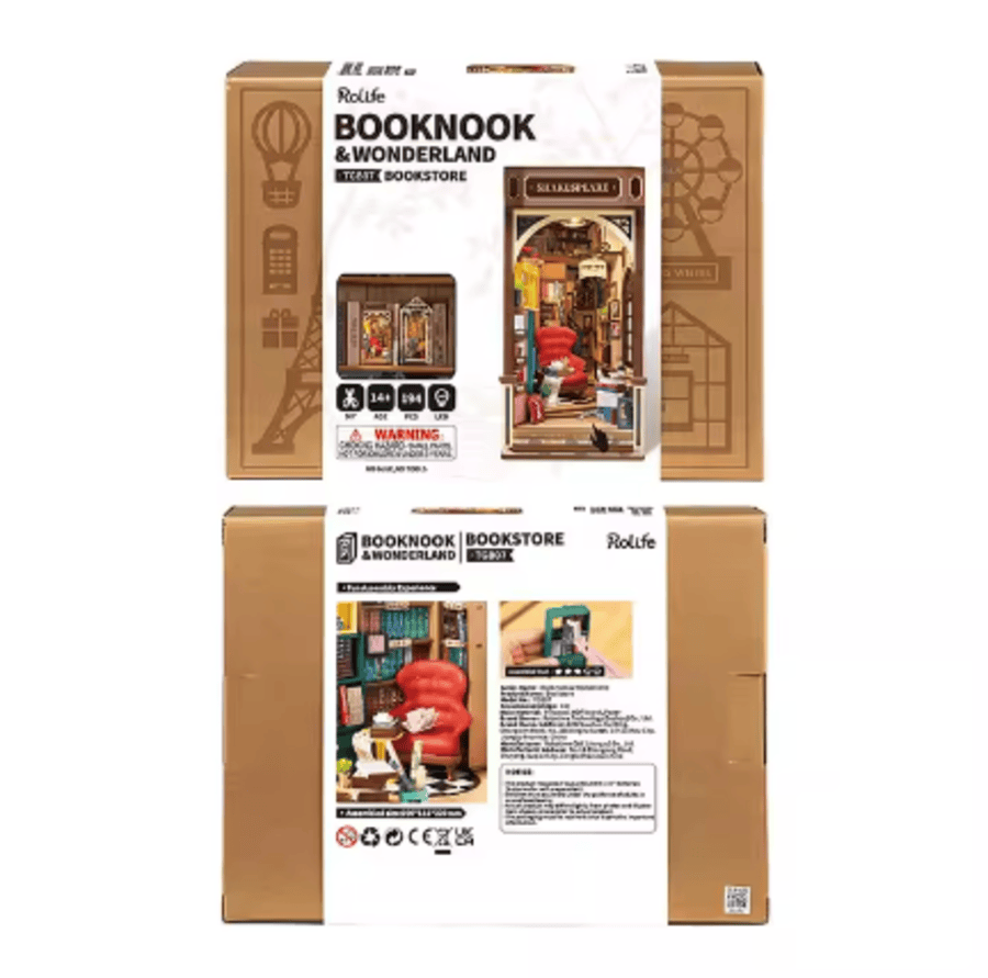Separador de Libros -  Librería Shakespeare - Booknook