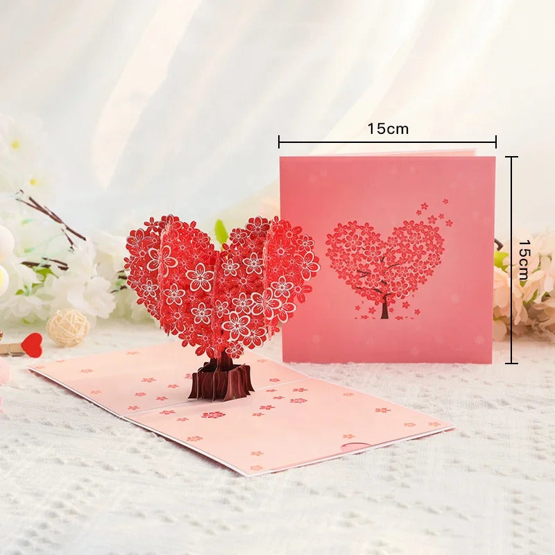 Tarjeta Pop-Up Love