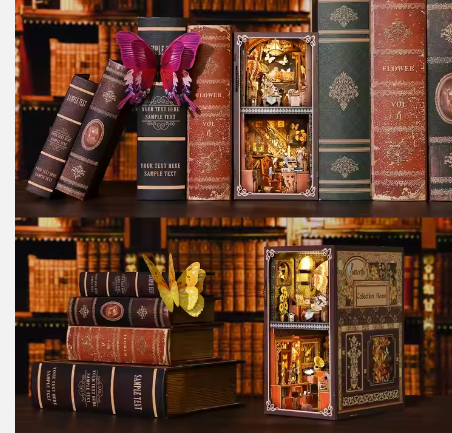 Separador de Libros - Mundo Mariposa - Booknook