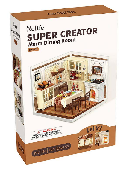 Casa en Miniatura para Armar - Super Creator Warm Dining Room DW015