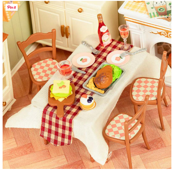 Casa en Miniatura para Armar - Super Creator Warm Dining Room DW015