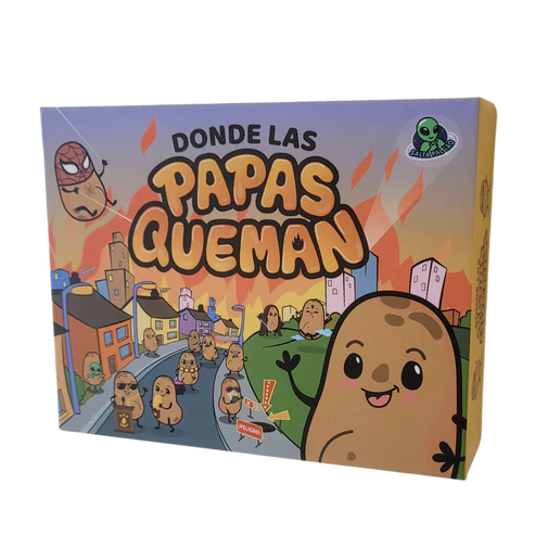 DONDE LAS PAPAS QUEMAN: ¡Ataque, Defensa y Mucha Papi-venganza!