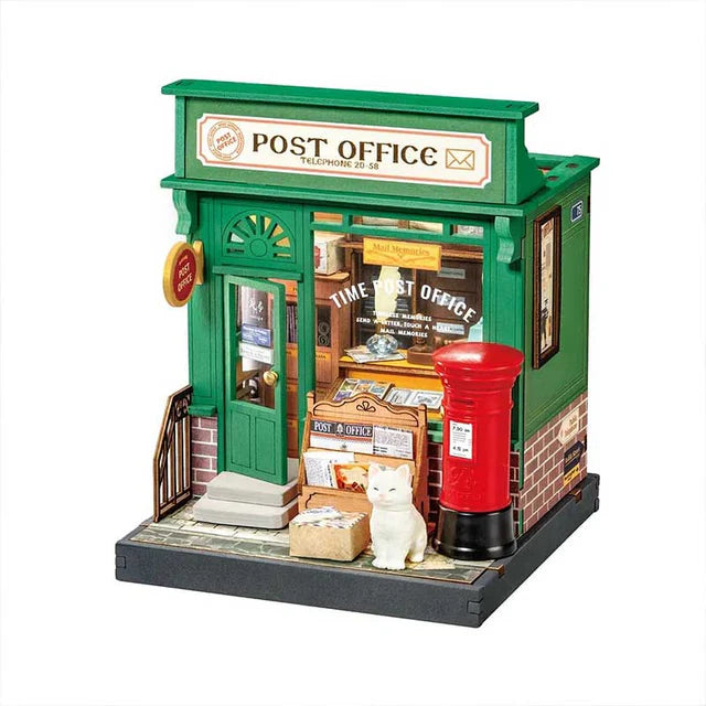 Miniatura Oficina de Correos Century Post Office - Diorama DIY (Rolife)
