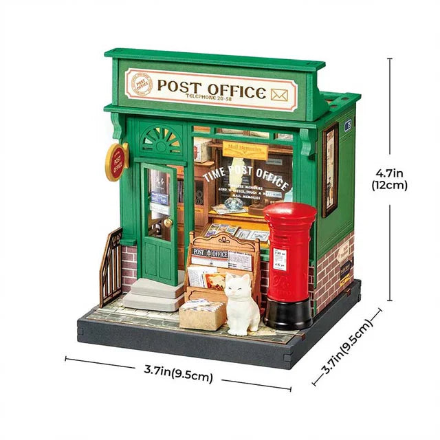 Miniatura Oficina de Correos Century Post Office - Diorama DIY (Rolife)