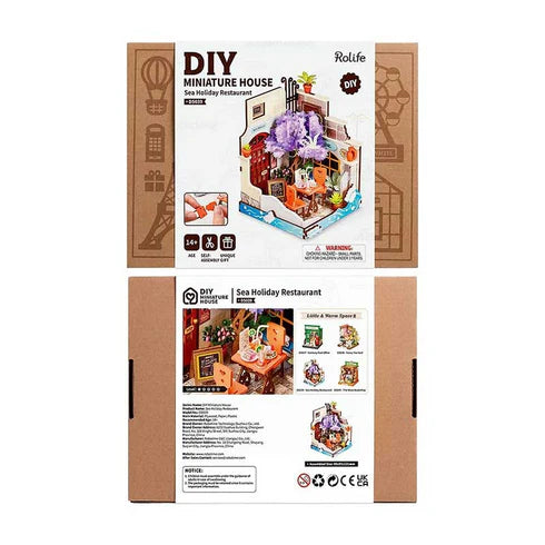 Miniatura DIY "Sea Holiday Restaurant" - Maqueta para Armar (Robotime)